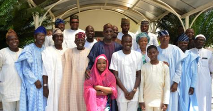 TINUBU, FASHOLA @ EID-EL-KABIR CELEBRATION DAY