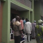 Anxious Sympathisers Throng Falae’s House