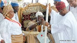 Ibadan Agog as Ajimobi Installs Adetunji 41st Olubadan + Roll Call of Dignitaries