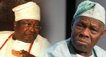 Obasanjo Begs Awujale, Blames Media for Rift