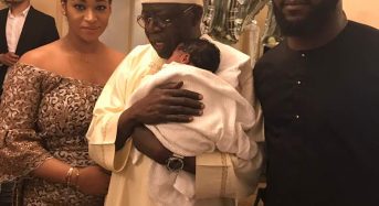 Proud Tinubu Welcomes Granddaughter in London